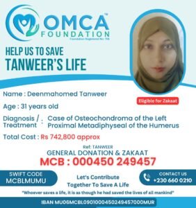 help save tanweer’s health – urgent medical treatment support