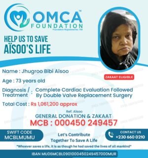 help save aïsoo’s life – urgent double valve replacement surgery