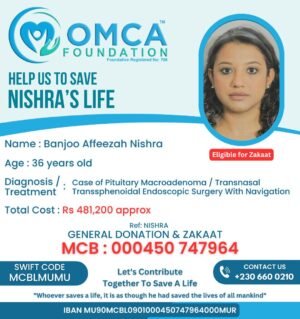 help save nishra’s life – urgent pituitary tumor surgery