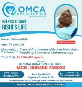 help save rishi’s life – urgent chemotherapy treatment support
