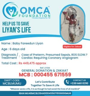 Help Save Baby Liyan’s Life – Urgent Neonatal Cardiac Treatment Support