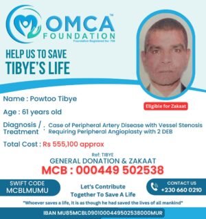 help save tibye’s life – urgent angioplasty support