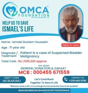 Help Save Ismael’s Life – Urgent Bladder Cancer Treatment Support